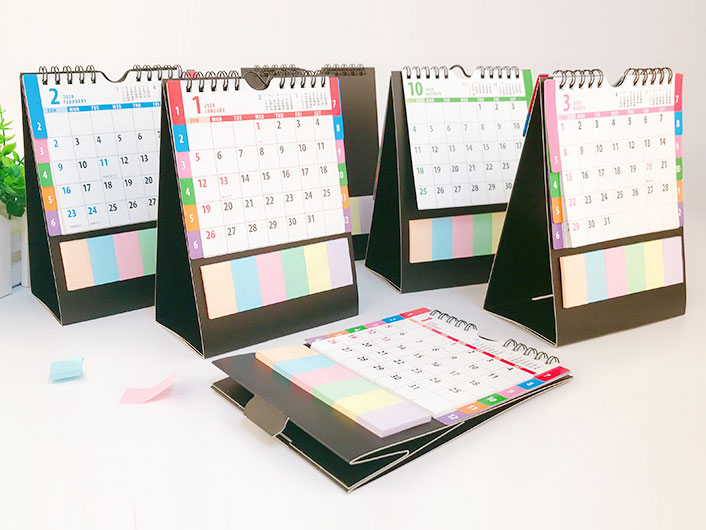 calendar sticky notes